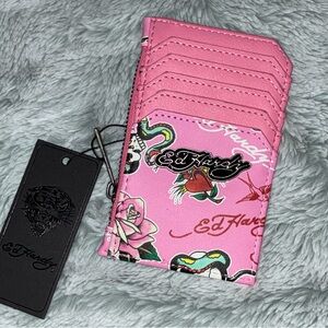 Ed Hardy Pink Card holder
